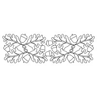 oak leaves sash